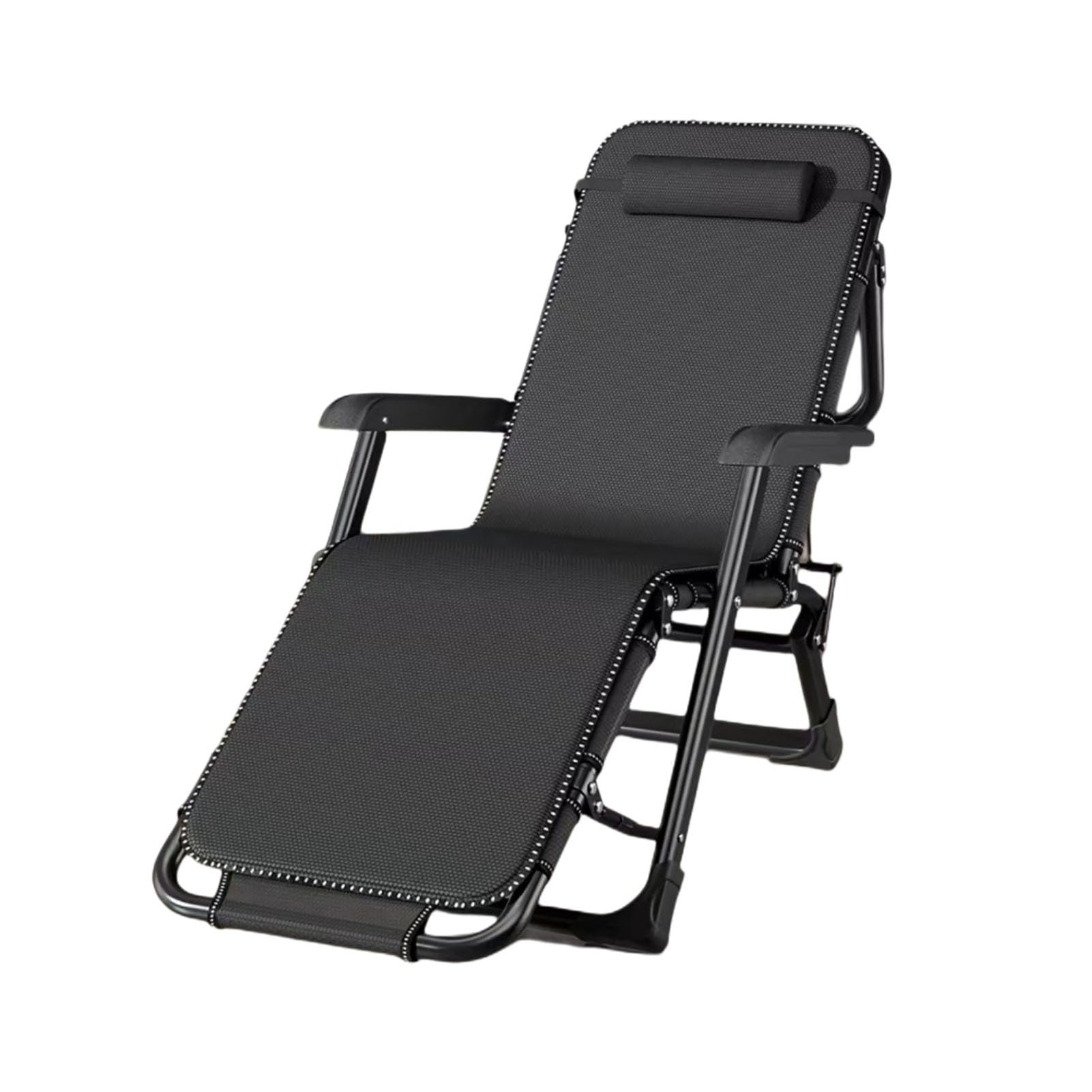 JYHCD Folding Zero Gravity Recliner Chair with Detachable Headrest