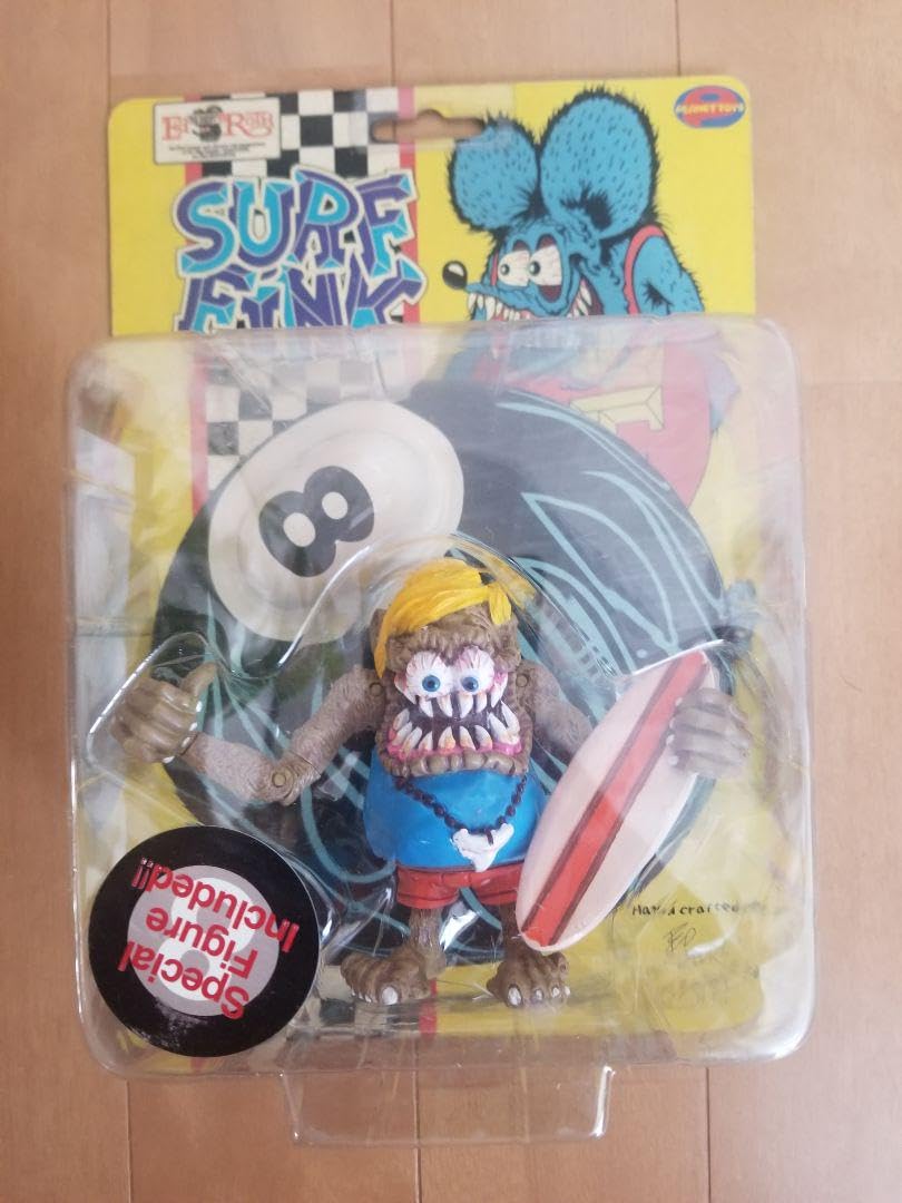 RatFink フィギュア Amazon.co.jp: '98 Dead (Rat Fink) Surfink Figure + Limited 2