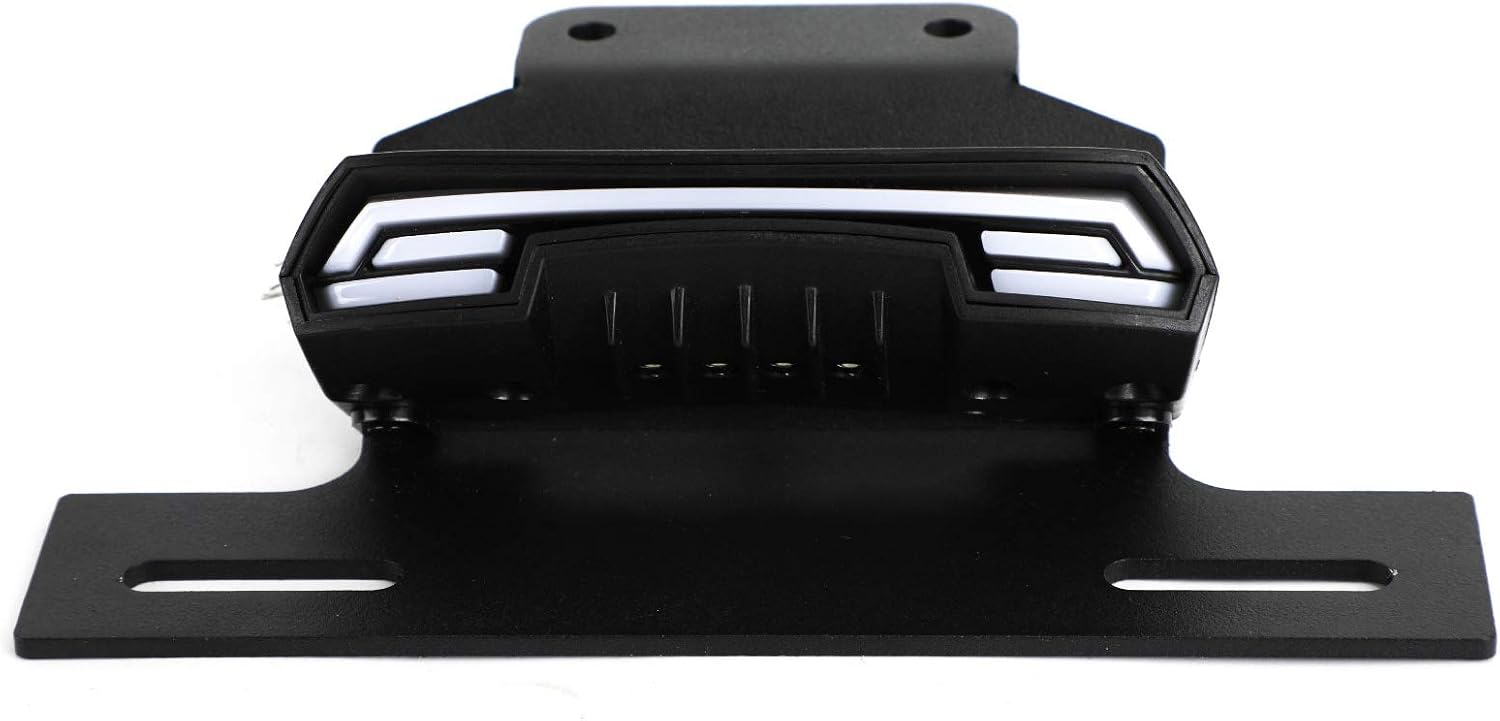 Topteng Motorcycle License Plate Bracket Rear, License Plate Holder Frame Bracket fits for YAMAHA BOLT 2014-2019, BOLT R-SPEC 2014-2019, XV950R 2014-2019