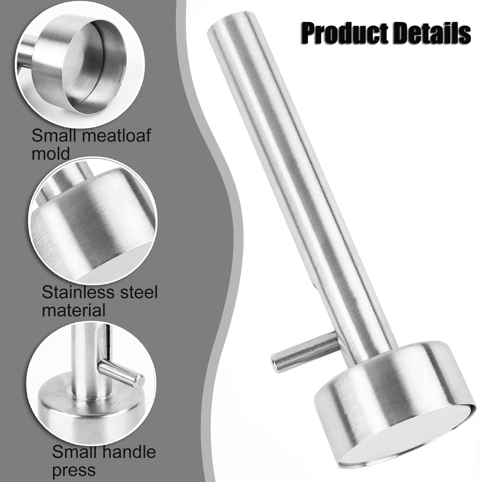 Falafel Portionierer, Paletta Professionale per Falafel, Paletta per Falafel da 4 cm, in Acciaio Inox,Spessa Falafel Maker Scoop, Acciaio Inox Paletta per Falafel per Fare Falafel/Polpette