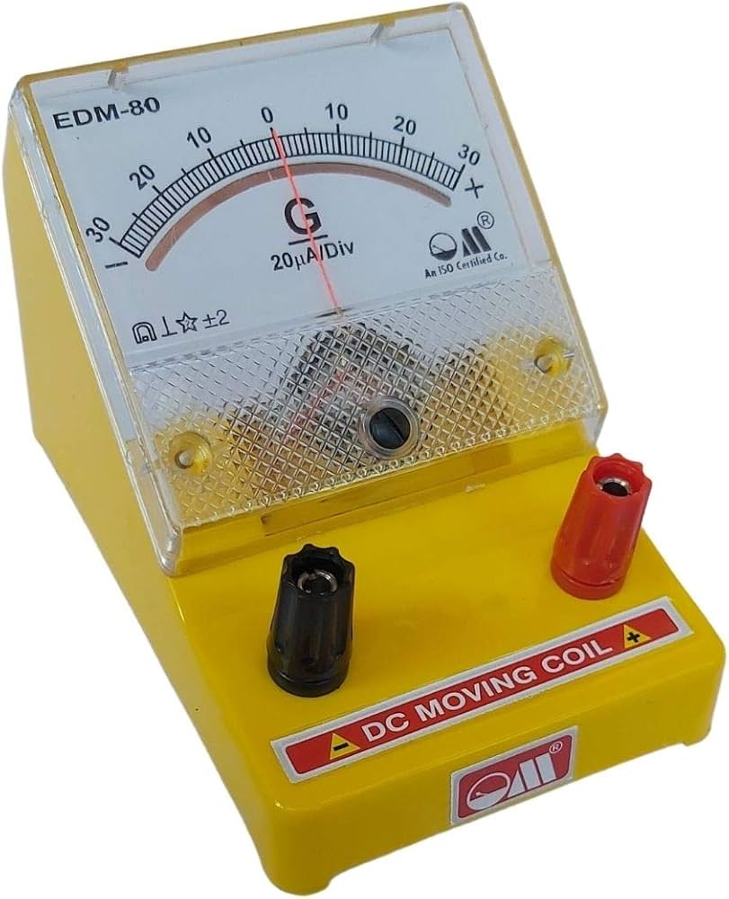 レトロAMMETER Erh India Analog Ampere Meter (0-30A) Analog Voltmeter (0-500V) Ac