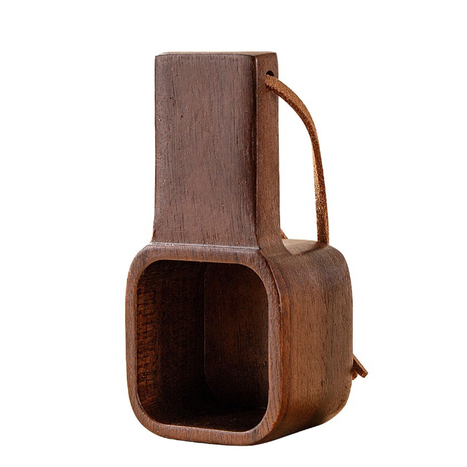 MICFENY Wood Coffee Spoon Tablespoon Kitchen Square Measuring Spoons Sugar Flour Stirrer Measuring Tool Teas Coffee Scoops