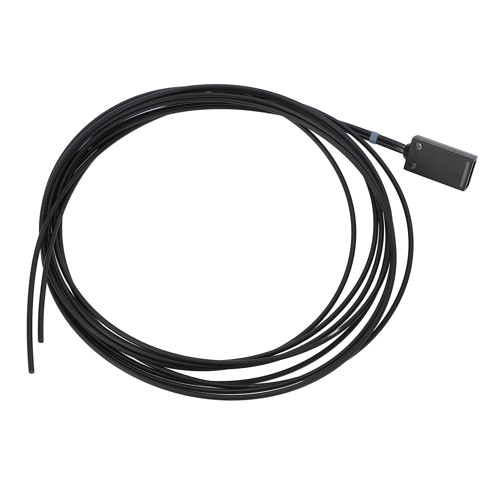 Optical Sensor Probe, Area Reflection Fiber Optic Sensor 0-210mm Detection Distance Flexible Cable, Replaces FU-11 Sensor, for, Optical Sensors