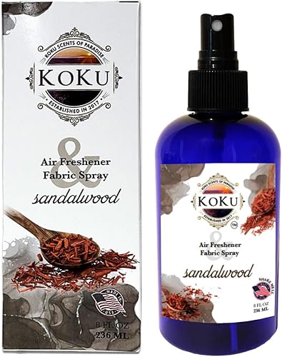 Ambientador de sándalo, espray de habitación, eliminador de olores, desodorizante, ambientador de automóvil, spray para el hogar, espray de lino,