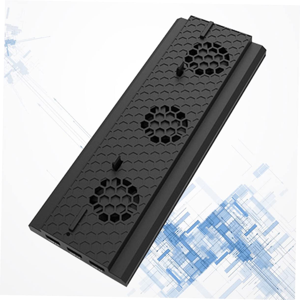 OSALADI Ventola Di Raffreddamento - Supporto Verticale Con Tripla Ventola Per X Dispositivo Di Raffreddamento Per Console Di Gioco Con Porte Usb