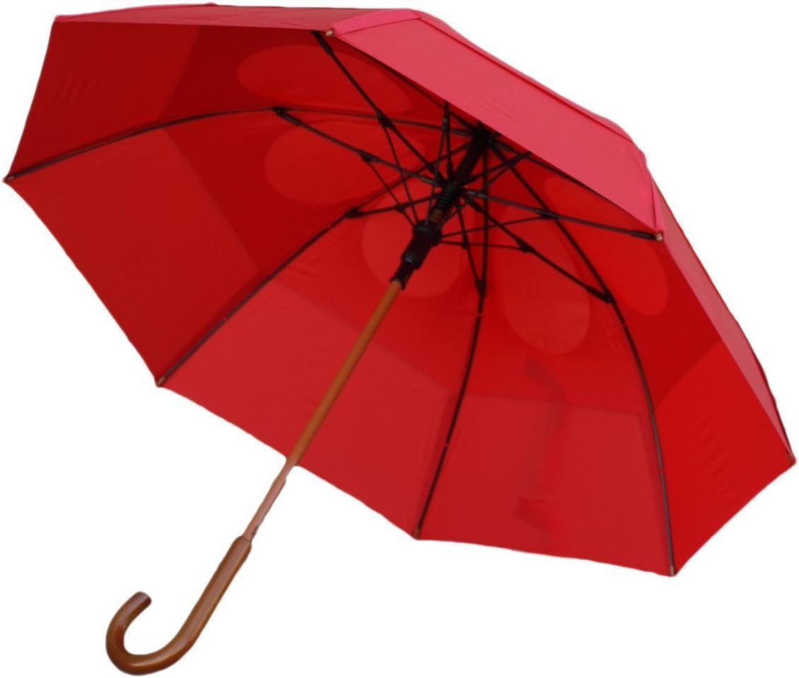 GustBuster Classic 48Inch Automatic Golf Umbrella (Red) Buy Online