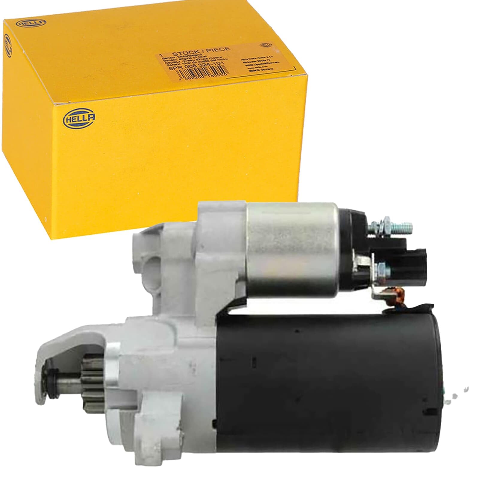 Starter motor Clockwise rotation 8EA 011 612-691 HELLA for AUDI A6 C7 A8 D4 A5