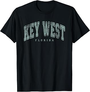 Key West Florida Keys Vintage Retro US City State Travel T-Shirt