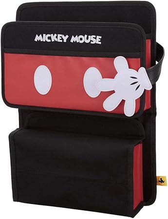 Amazon ナポレックス 車用 収納ポケット リアシート専用 ディズニー シートバックポケット ミッキー アイコンデザイン ベルト ヒモ取付 ボックスティッシュも収納可 大容量 Napolex Wd 2 車 バイク 車 バイク