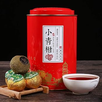 Amazon.co.jp: Bacilio プーアール茶【青柑 プーアル茶 】小青柑
