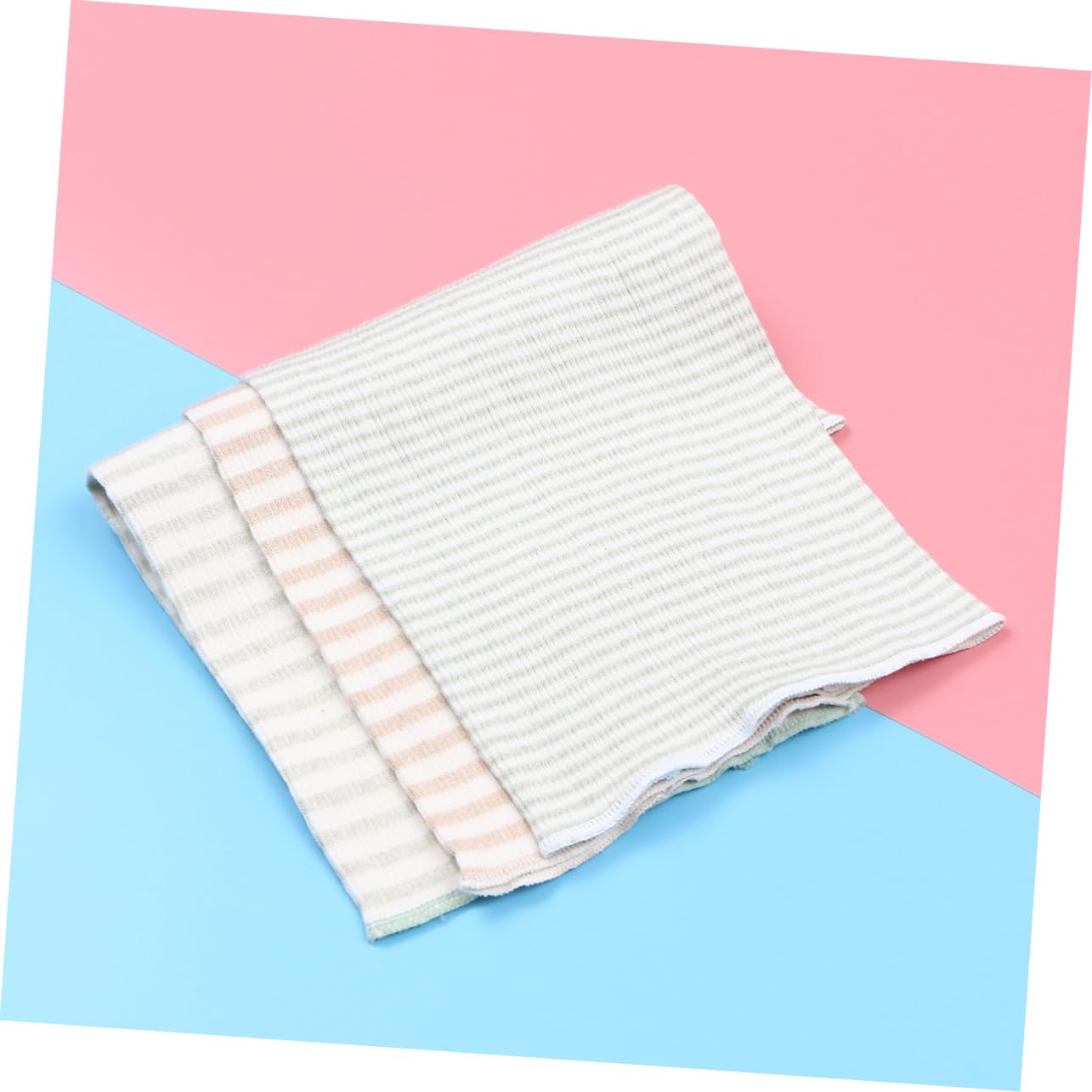 ERINGOGO Lot de 3 Bandeaux Ombilicaux en Coton, 34cm, 1 Couche, Doux et Confortables, Soin du Cordon pour -né et Nourrisson Couleur Aléatoire