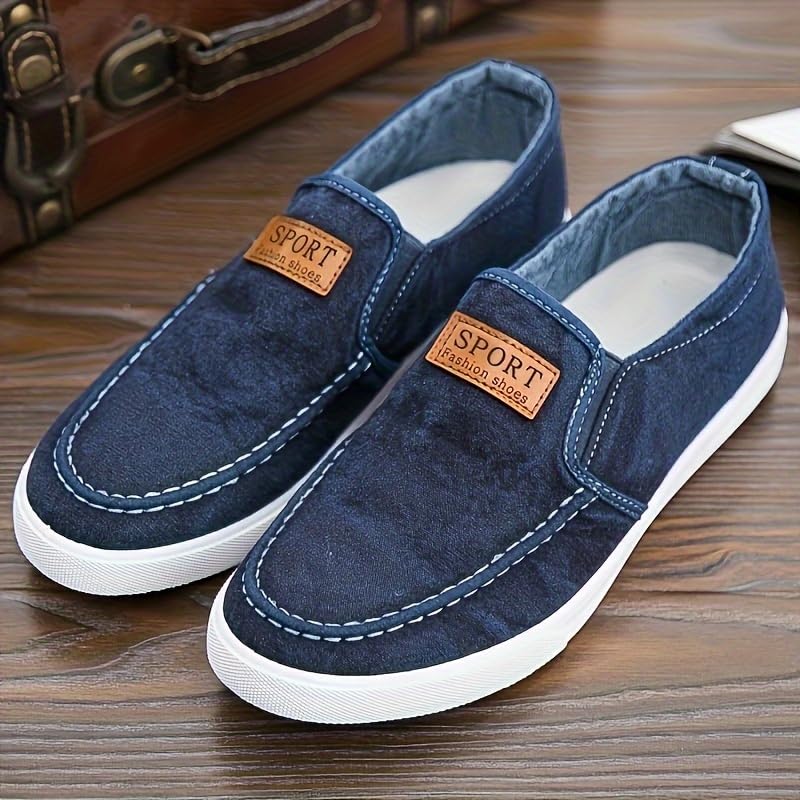 Men's Casual Loafers, Comfy Slip-on Shoes with Rubber Sole for Walking Driving3