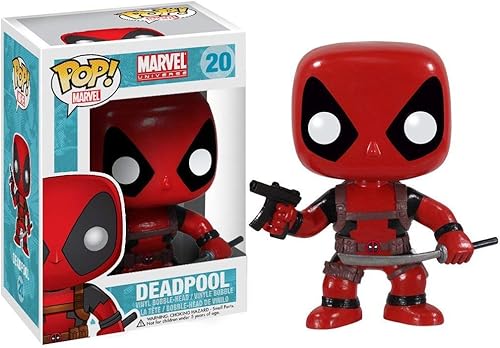 Miniatura 2 de Funko Pop! Marvel: Deadpool #20 Figura de vinilo (incluye funda protectora de caja compatible), multicolor, 3.75 pulgadas