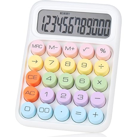 12-Digit Mechanical Pushbutton Calculator: Your Perfect Arithmetic Companion