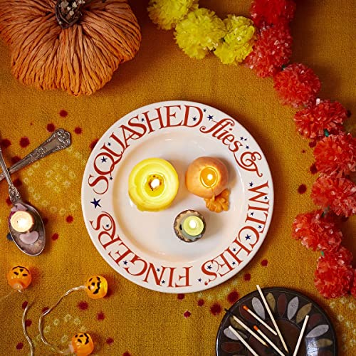 Emma Bridgewater Handmade Ceramic Halloween Toast & Marmalade Script Magic 8.5” Side Plate #TOP2