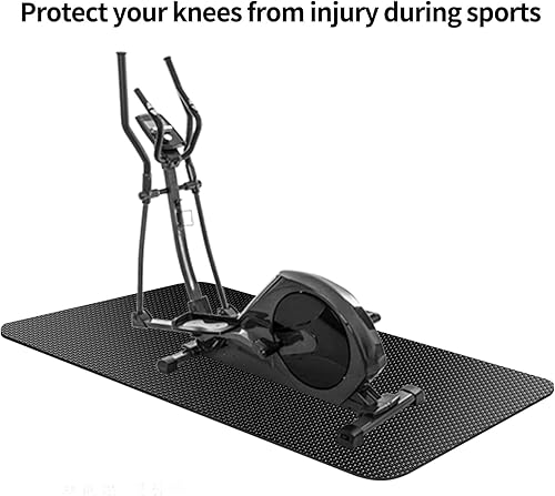 Miniatura 5 de Alfombrilla para equipo de fitness, tapete de equipo de ejercicio, tapete para cinta de correr, tapete de bicicleta de ejercicio, alfombrillas de