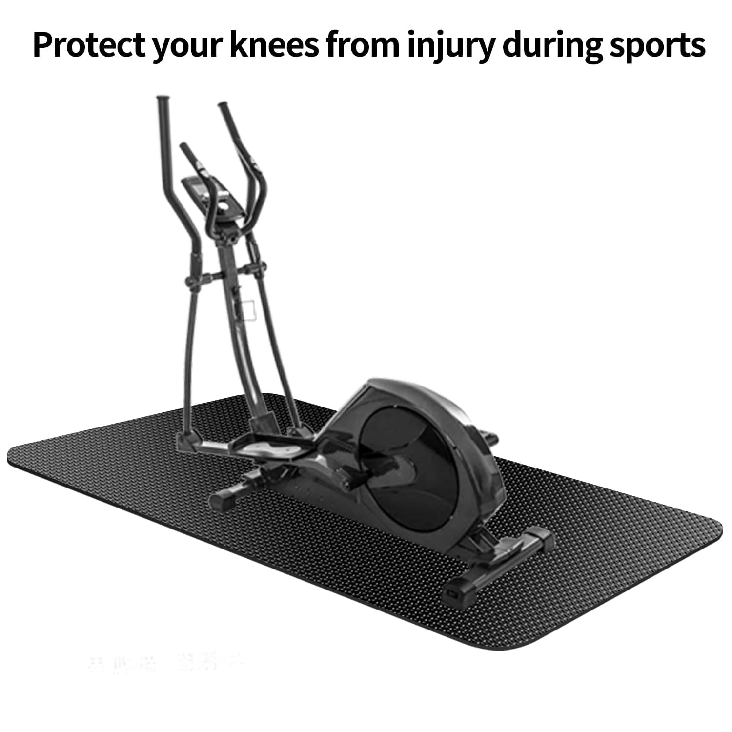 Alfombrilla de equipo de fitness, tapete de equipo de ejercicio, tapete para cinta de correr, tapete de bicicleta estática, tapete de entrenamiento para gimnasio en casa, tapete de gimnasio, tapete de