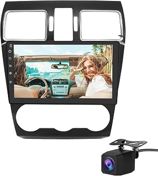 AWESAFE Android 13 Car Radio Stereo for Subaru Forester WRX Impreza 2015-2018 Suitable for Harman Kardon Systems 2G RAM 64G ROM 9" Head Unit with Carplay/Android Auto Bluetooth
