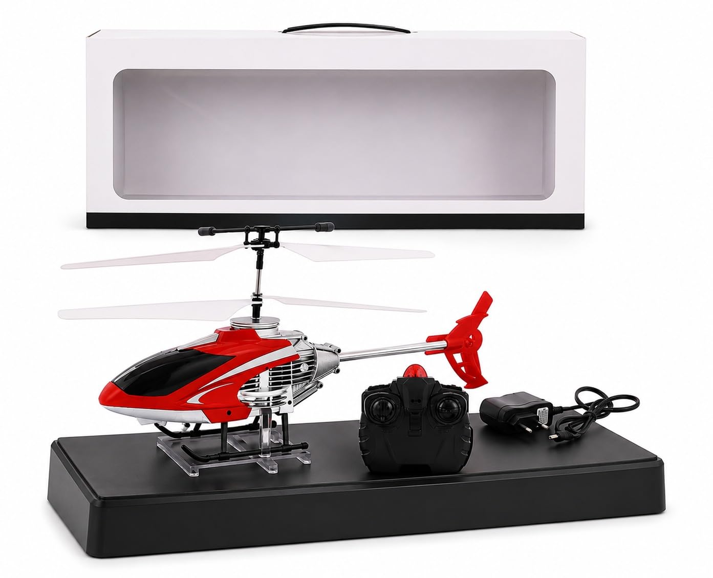 Velocity Remote Control Flying High Speed Helicopter with Unbreakable Blades Infrared Sensors Chargeable Helicopter Toy for Kids - Pack of 1-image-35