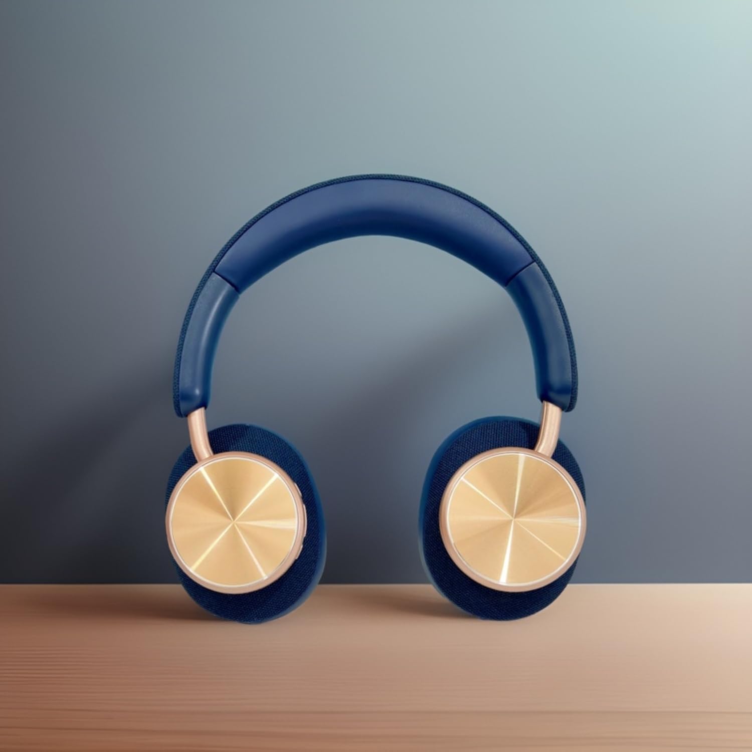 Next Destination ND-06 Auriculares Inalámbricos de Diadema Bluetooth 5.3, Bajo Potente, Batería 40H, Ajustables, Deportivo, Cancelación de Ruido, Cascos Supraaurales Wireless Headphones Over-Ear Azul