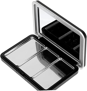 Caja de almacenamiento de rubor recargable pa...