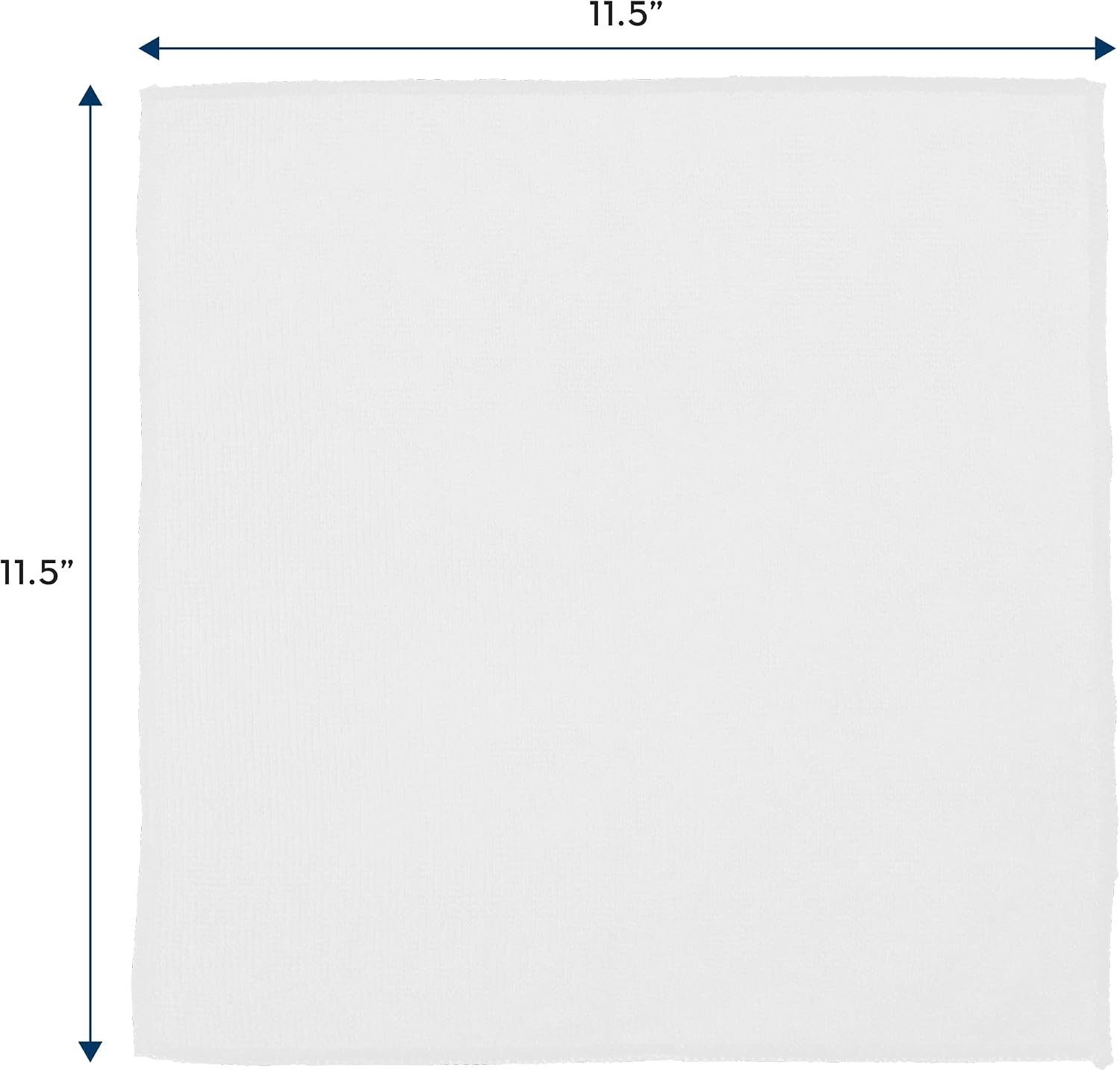 S&T INC. Microfiber Cleaning Cloth for Home, Bulk Cleaning Towels for Housekeeping, Reusable and Lint Free Cloth Towels for Car, White, 11.5 Inch x 11.5 Inch, 50 Pack