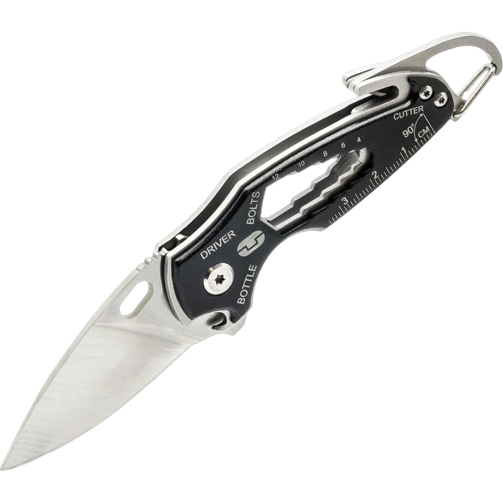 True Utility Smartknife Navaja Multiusos - Para Supervivencia al Aire Libre, Camping y Bricolaje