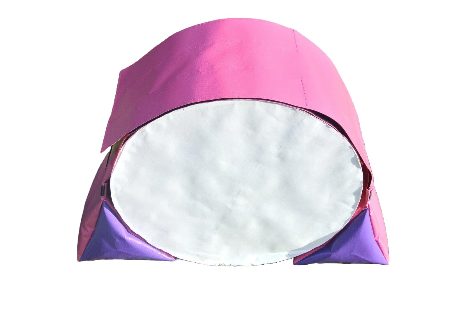 Church Products UK Dog Agility Training Tunnel Sand Bags Adjustable (60cm - 80cm) Indoor Outdoor Apparatus UV PVC (Cerise/Purple) *Tunnel Not Included*