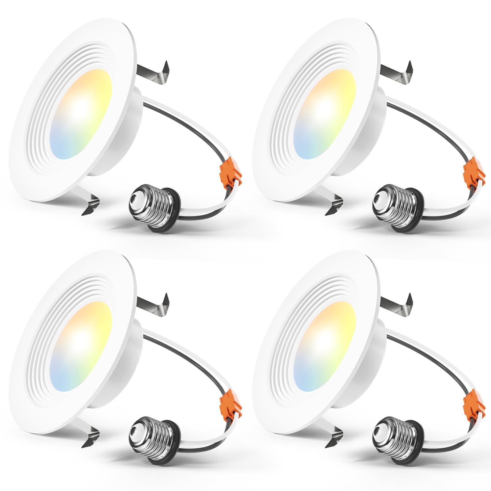 Amico 4-Pack LED Recessed Lighting