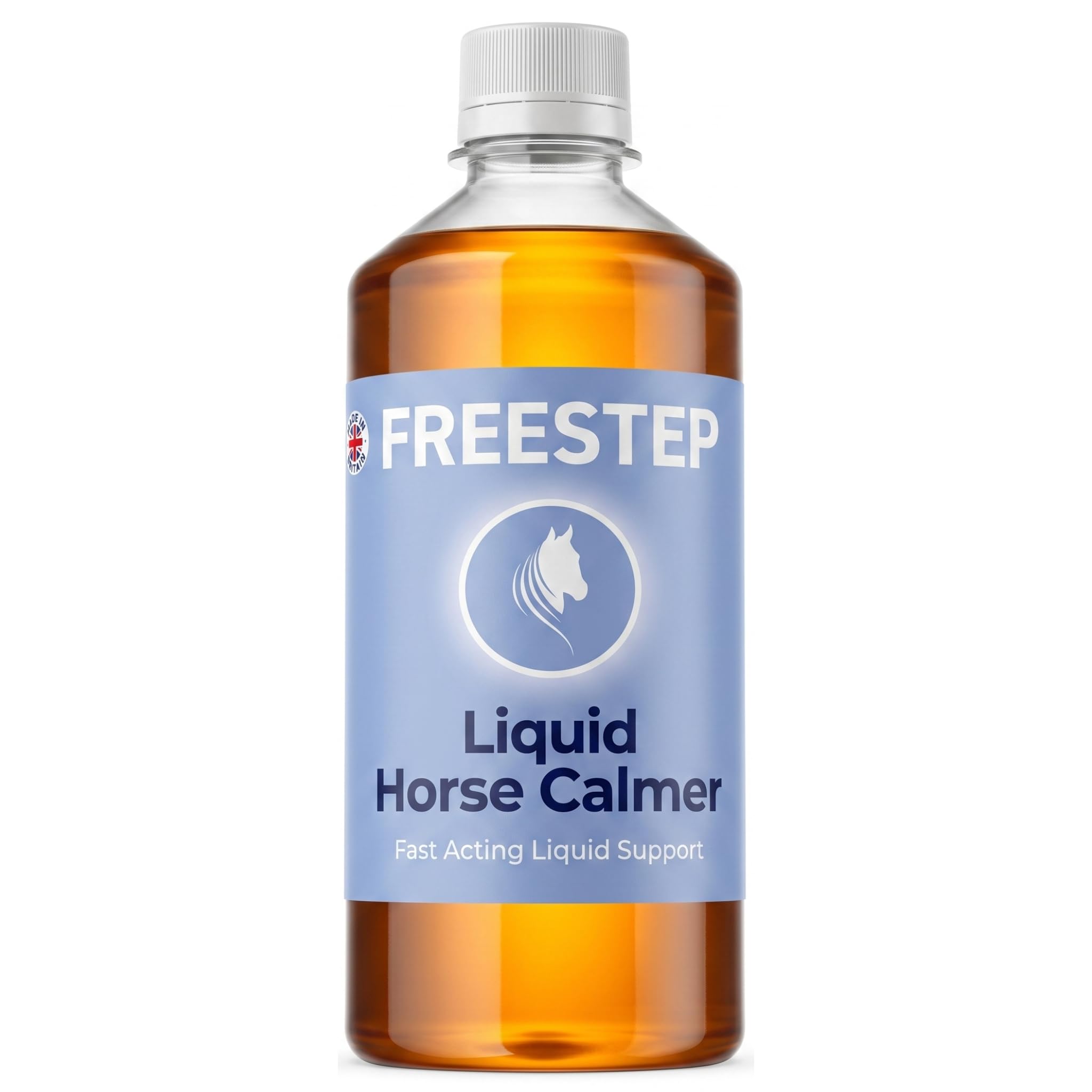 Freestep Liquid Composure | Horse Calmer Supplement | Fast-Acting Non-Sedative Liquid Calmer for Horses with Chamomile & Vitex | Syringe or Mix with Feed (5l | 6 Month Supply)