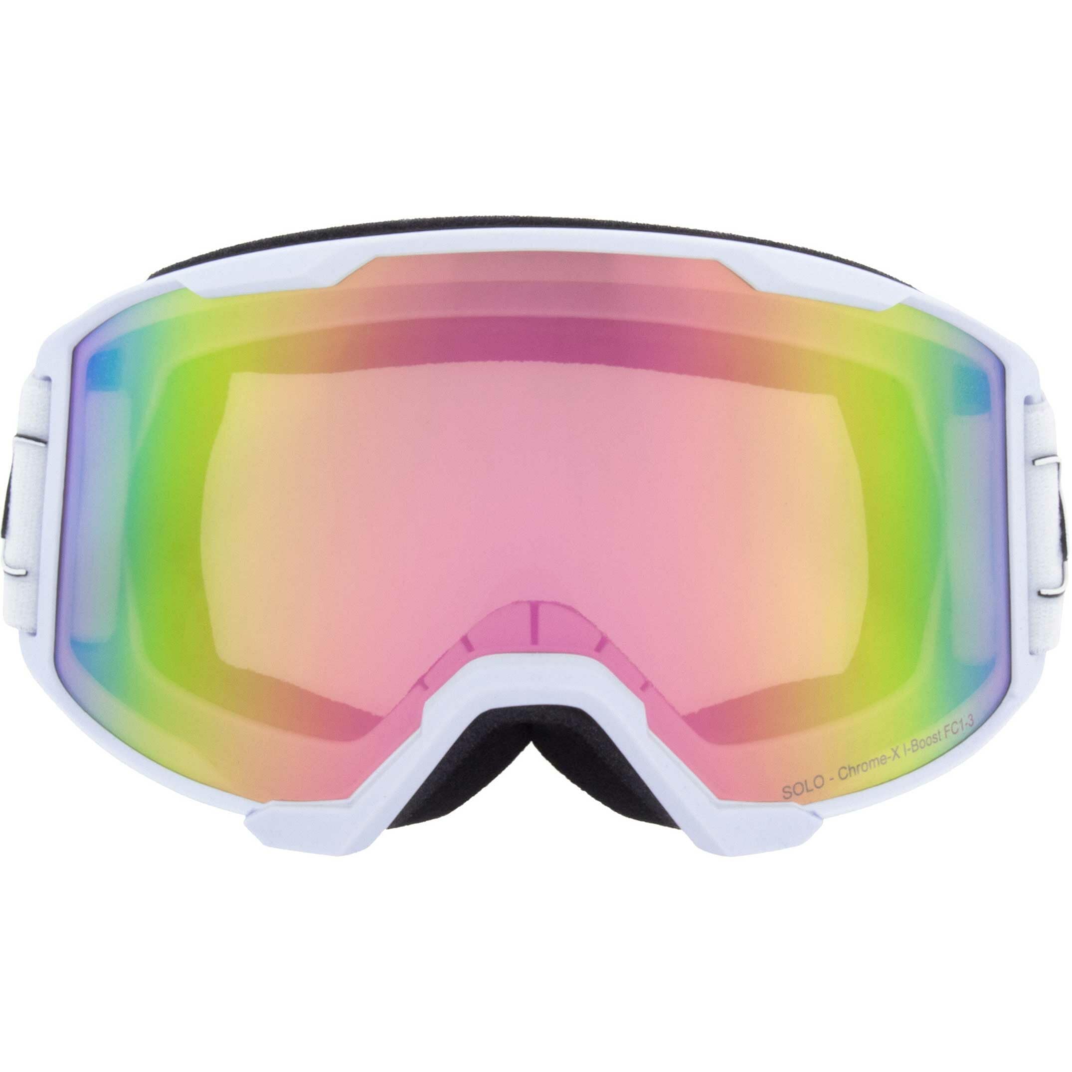 Red Bull Spect Eyewear Solo 013X Ski Goggles with Photochromic Lens (White)