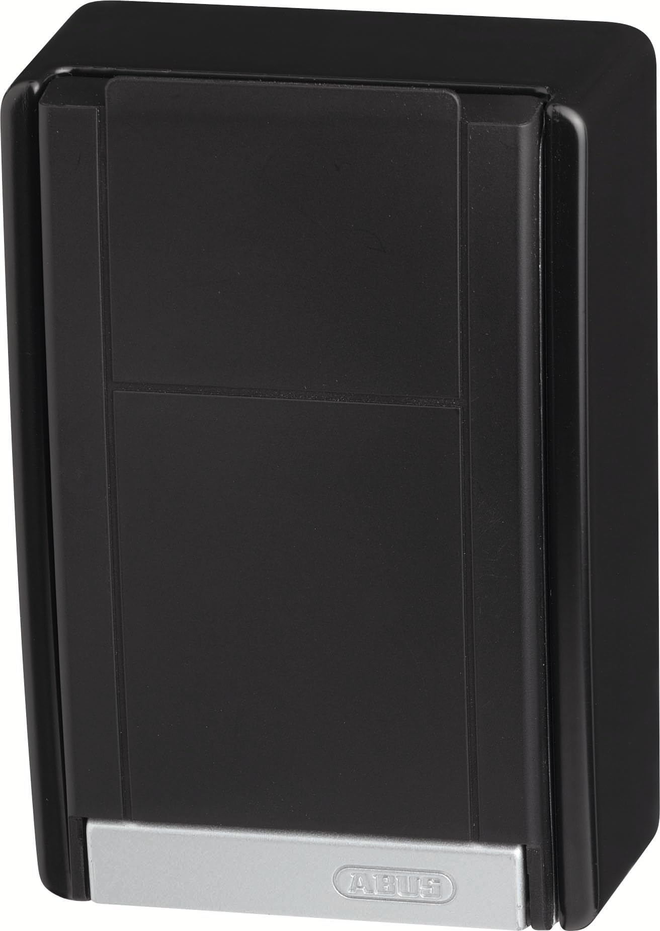 ABUS KeyGarage™ 767 - caja portallaves con soporte para montaje en pared - con código numérico - para llaves u objetos de valor pequeños - negro y plateado