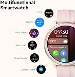 Smart Watch for Men Women, 1.27" HD Touchscreen Fitness Tracker, Bluetooth Calling, AI Built-in, 100+ Sports Modes, Heart Rate Sleep Monitor, IP68 Waterproof, Smartwatch for Android iPhone