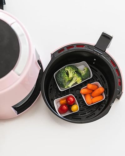 Miniatura 5 de The Silicone Kitchen Taza Bento de silicona reutilizable para hornear, no tóxica, sin BPA, apta para lavavajillas, caja bento, divisores de