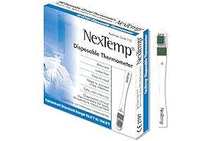 Single-Use Adhesive Thermometer Patch for Accurate Temperature Readings