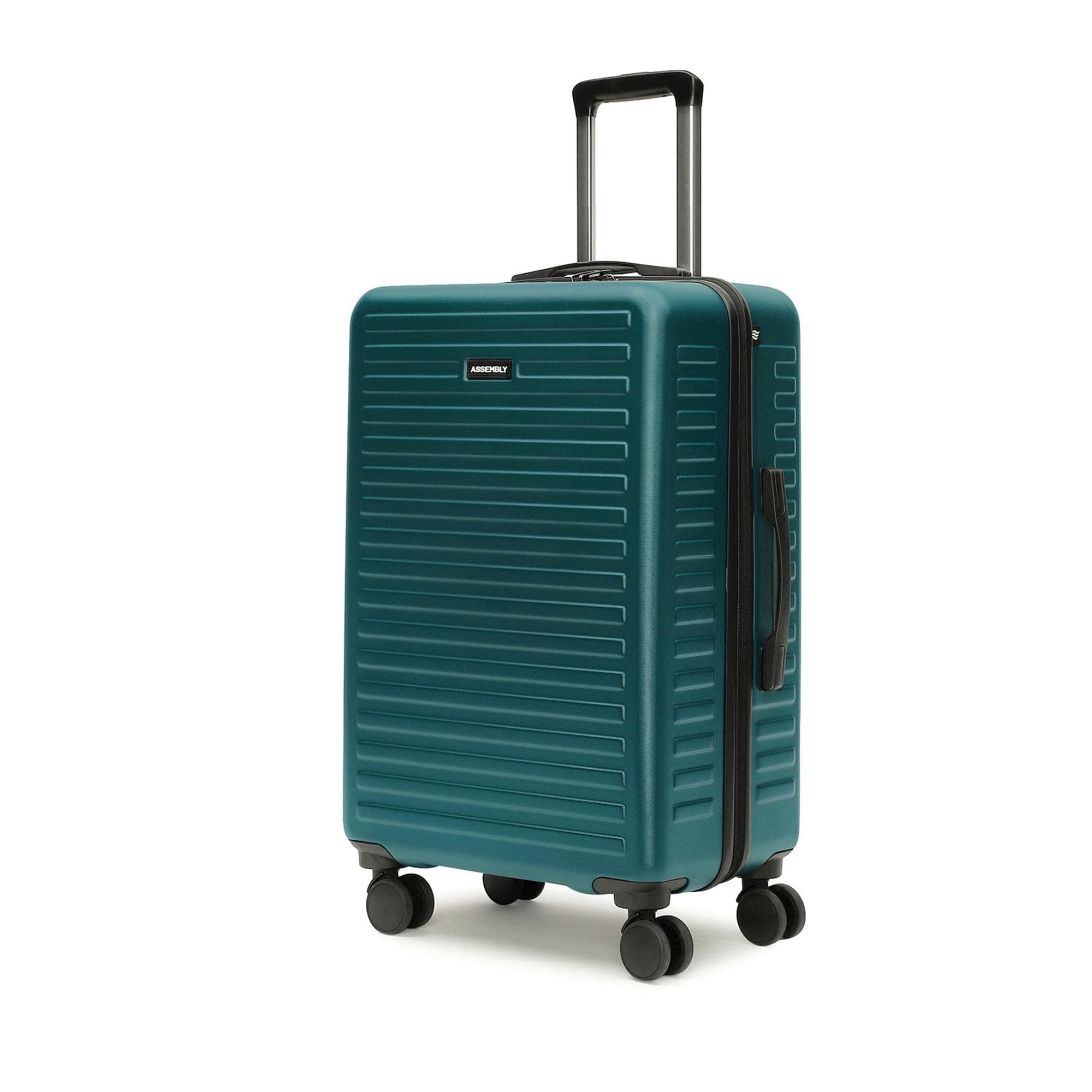 the assembly Assembly Hard Shell Medium Check in Luggage Polycarbonate 75 L - Premium Hardsided Suitcase Trolley - Forest Green-Stark-picture-20