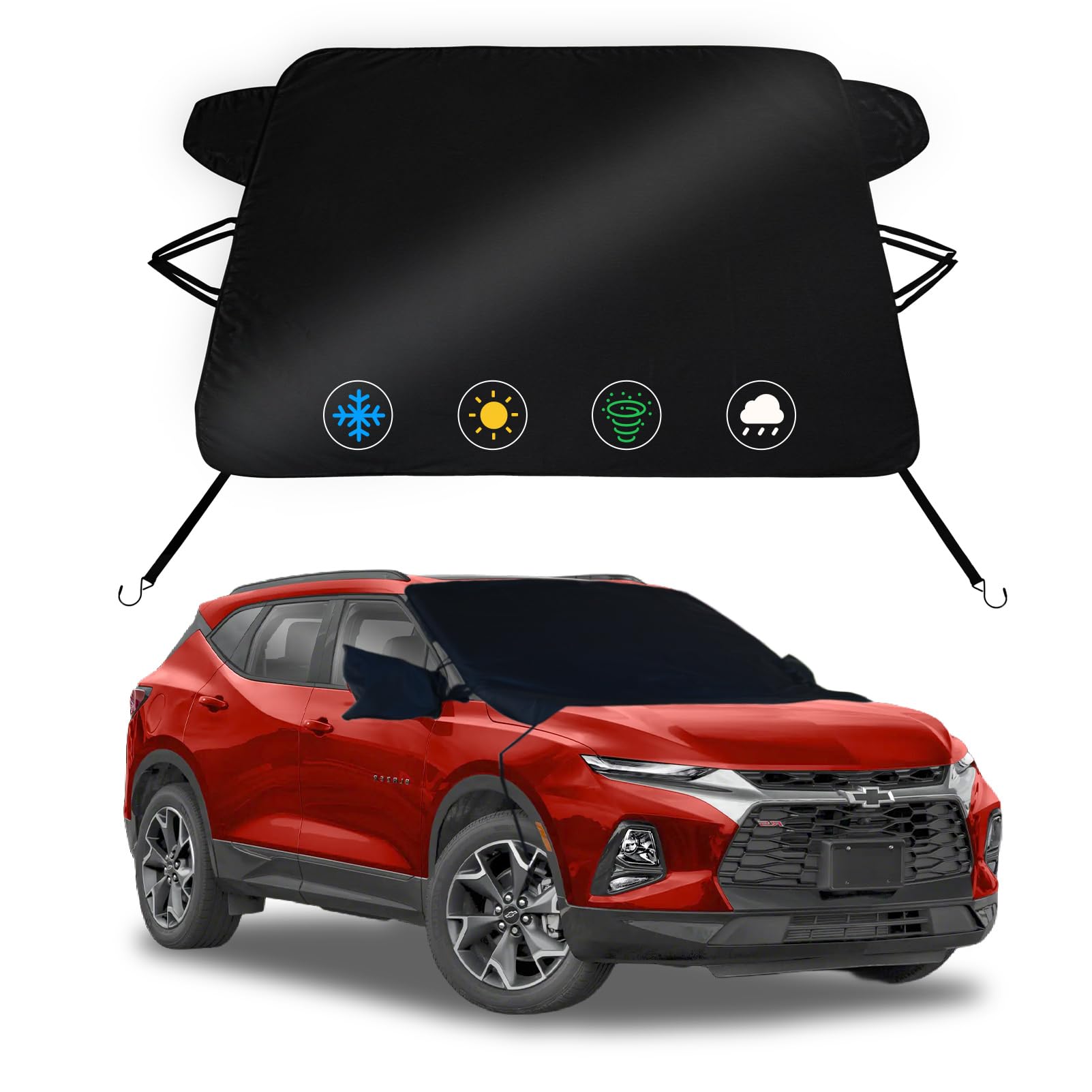Windshield Cover for Ice and Snow for 2019-2024 2025 2026 Chevrolet Blazer