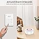 Wireless Alarm System 9 Piece Kit, WiFi Alarm System for Home Security with Phone APP Alert (Alarm Siren, Keypad, Remote, Motion, and Door Sensors) for Home, Apartment, Compatible with Alexa