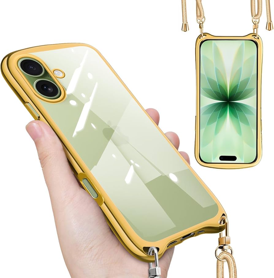 Amazon.co.jp: iPhone 17 用の ケース ショルダー ストラップ iPhone17