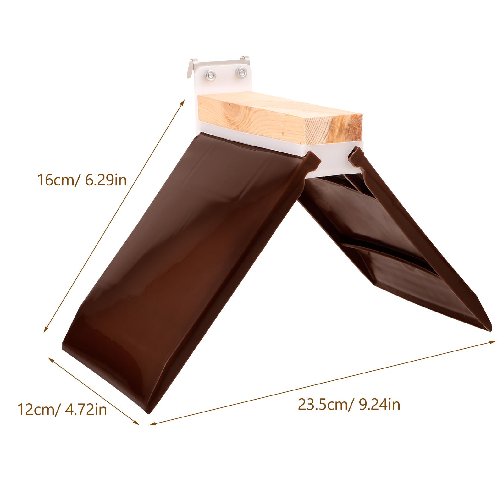 Balacoo 2pcs Pigeon Perch Bird Cage Chicken Roosts and Perches Parakeet Cage Accessories Pigeon Roosting Holder Pigeon Roosts and Perches Birdcage Stands Thicken Plastic for Pigeon Budgie Cockatiel