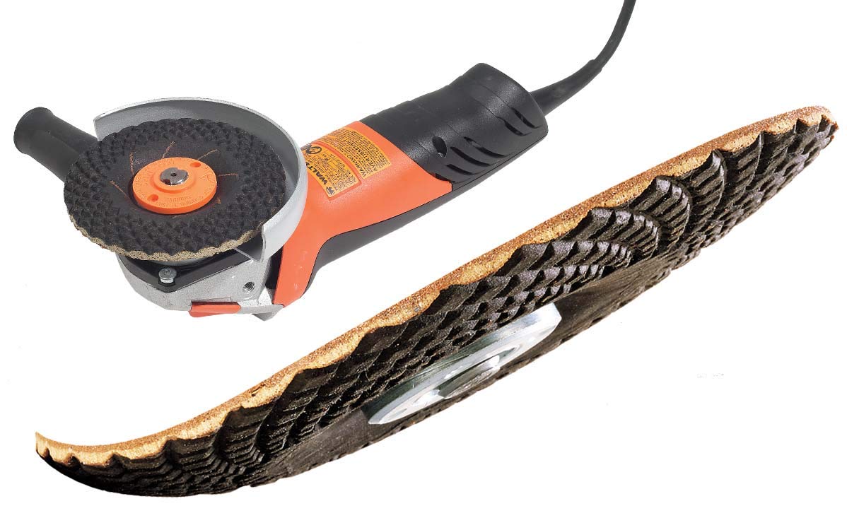 Suреr Brаndѕ Walter 15L503 FLEXCUT Flexible Grinding Wheel [Pack of 25] - A-36-X-FLEX Grit, 5 in. Abrasive Wheel with Arbor Hole Fastening. Angle Grinding Wheels