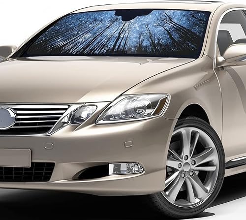 Miniatura 2 de JoyLamoria - Parasol para parabrisas de automóvil Parasol de ajuste universal para automóvil mantén tu vehículo fresco. Reflector de sol y calor UV.