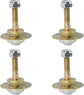 4Pcs Furniture Rocking Chair Bearing Connecting Piece Rocking Chair Bearing Screws Kits Accessories Furniture Connecting Fittings, M8*55mm