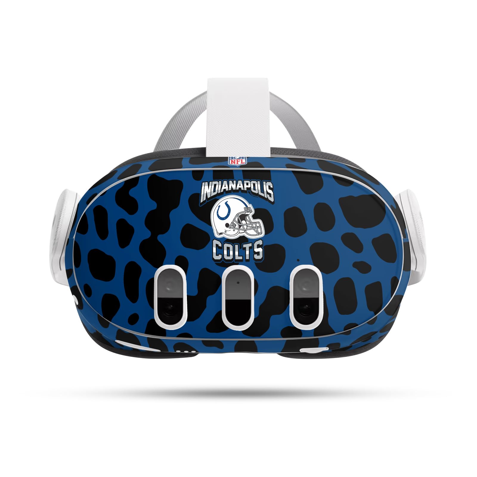 Couverture vinyle Meta Quest 3 NFL Colts contre les traces de doigts - 8