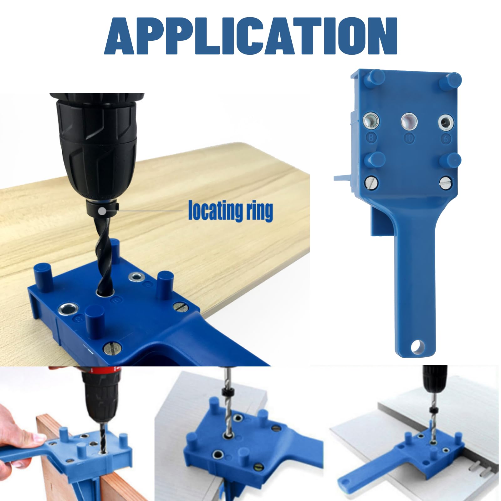 Doweling Jig DHA Self Centering For Thick Tibers, Drilling Guide
