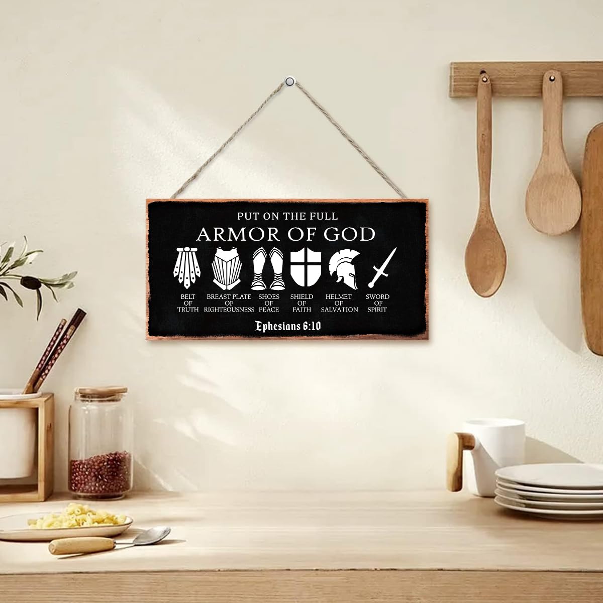 Scriptele For A Rope Wooden Plaque With Rope Ideas
