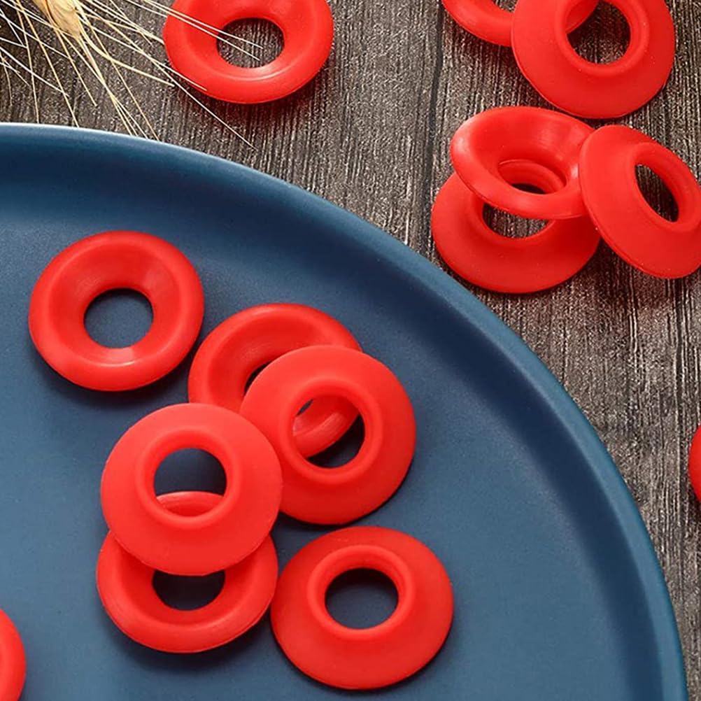 PRETYZOOM 12 Pack Swing Top Bottle Gaskets 0.98 in Replacement Seal Washers for Beer and Soda Bottles Leak-Resistant Home Brewing Fermentation Bottle Seals