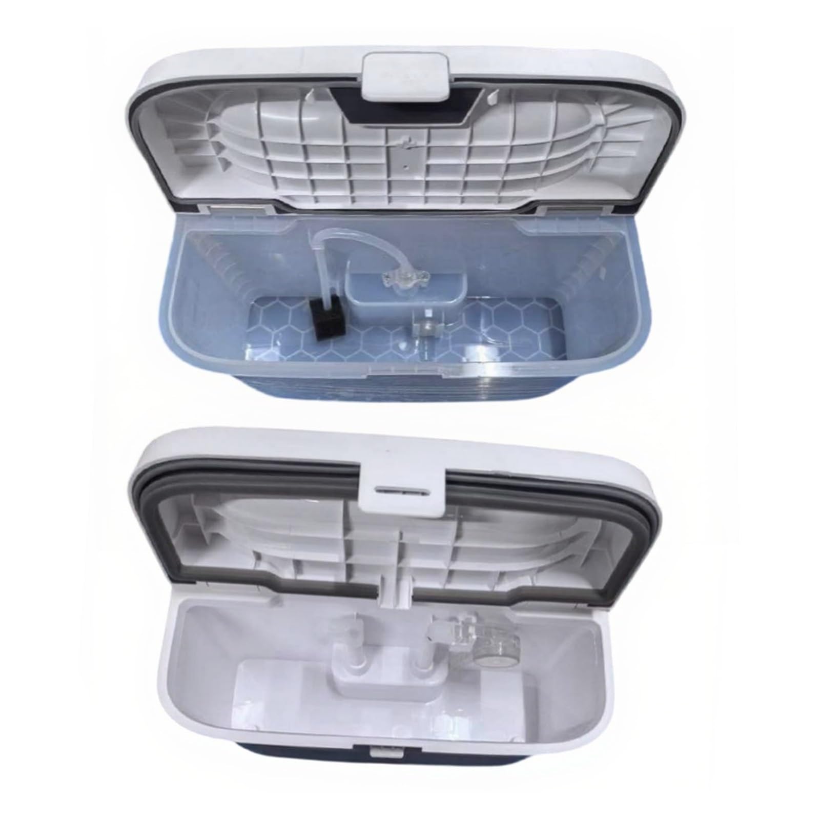 HIZON 1set Clean Water Tank，Compatible For Ecovacs， Compatible For Deebot，N30 For Omni / N30 Pro For Omni Vacuum Cleaner Parts Dirty Water Tank Sewage Tank