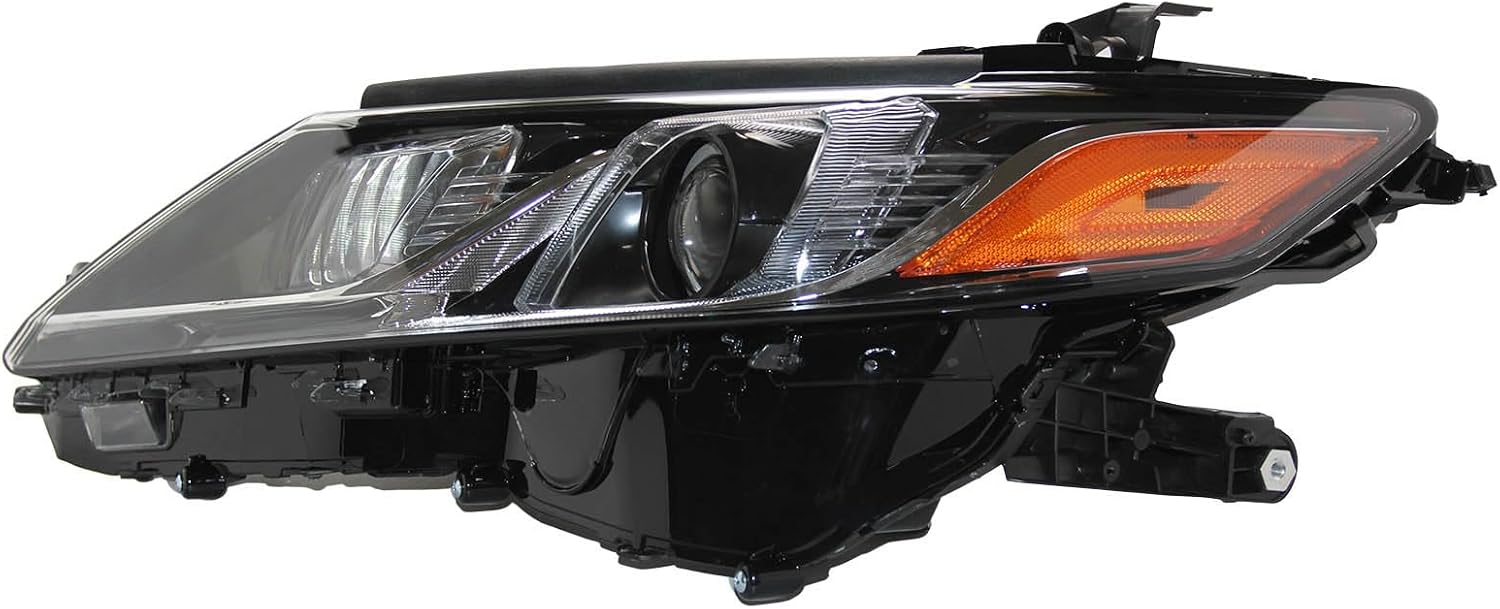 LED Projector Headlight Headlamp Compatible with 2018 2019 2020 2021 2022 Toyota Camry L LE SE DOT/SAE-Certified Replace for TO2502255 (Left Driver Side)