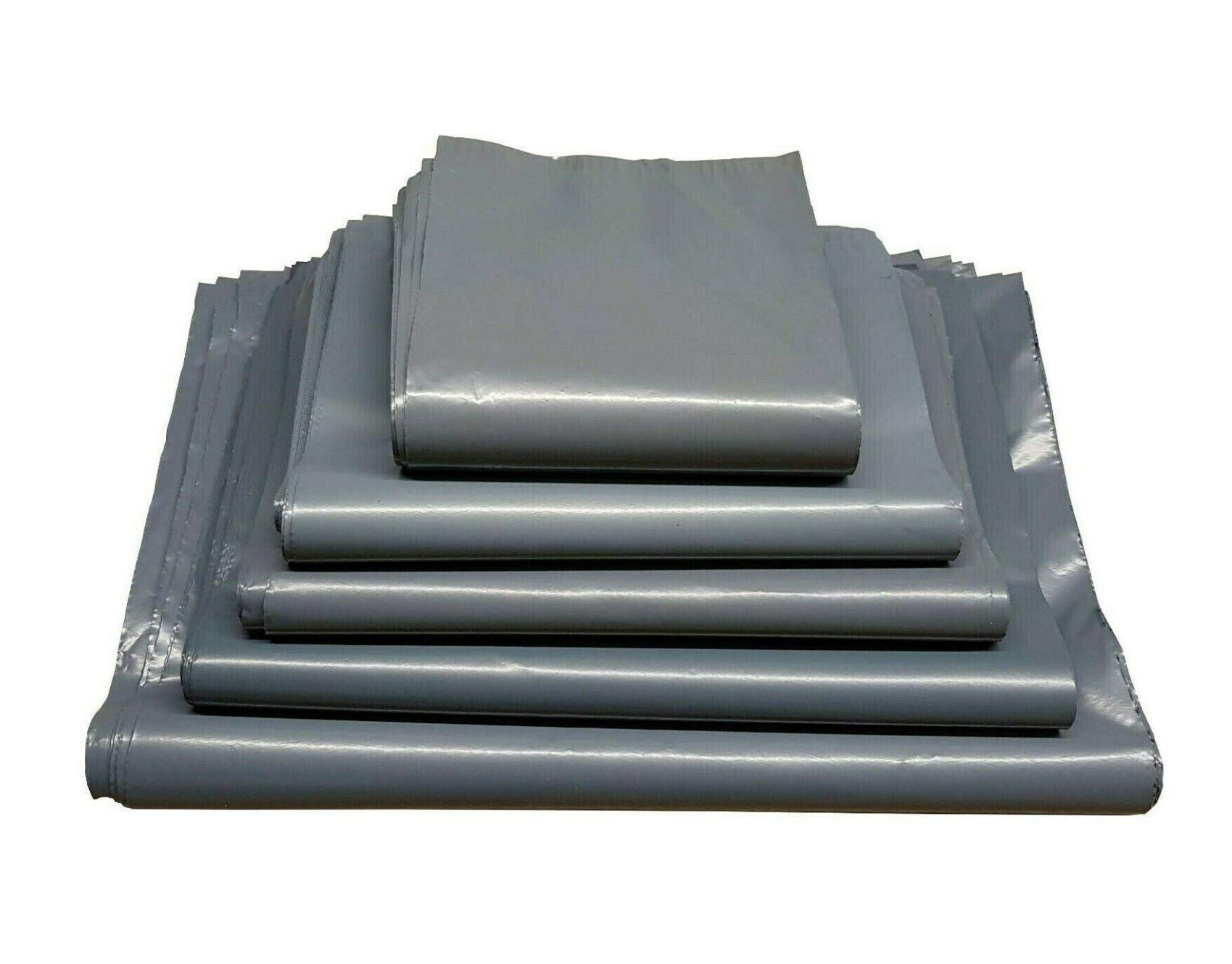 Strong Poly Postal Postage Post Mail Self Seal Grey Mailing Bags, Self Adhesive Envelopes Bags, Water-Proof, 12 x 16 (Pack of 1000)